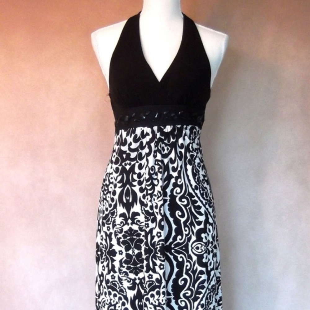 Sexy Halter Maxi Dress Size Medium